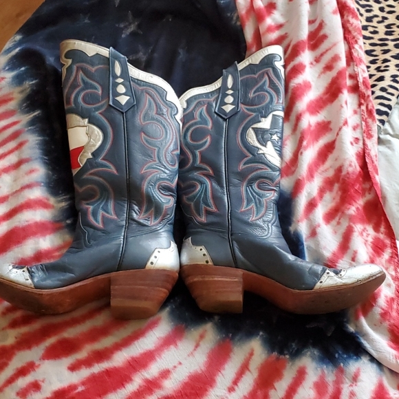 Rocky Carroll Custom Made Boots size 7.5 - Picture 2 of 16